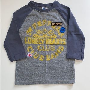FINAL PRICE! NWOT Sgt. Pepper Raglan Shirt